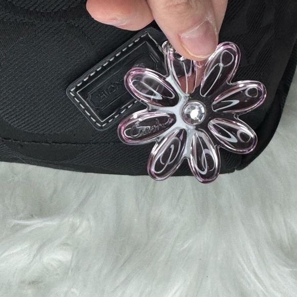 Coach Kyra Daisy Signature Black Y2K Backpack - Picture 3 of 10